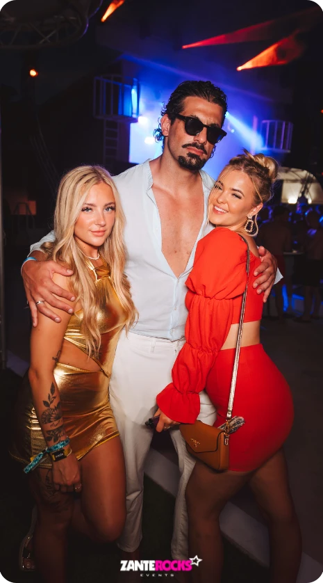Pure Guy with 2 girls