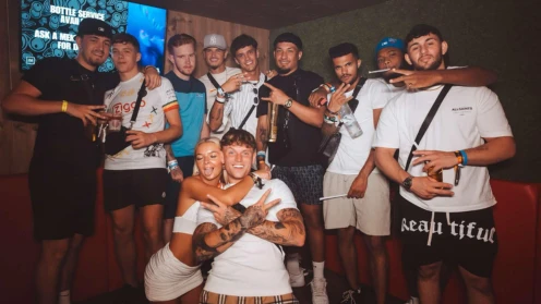 Group lads Discount wristband