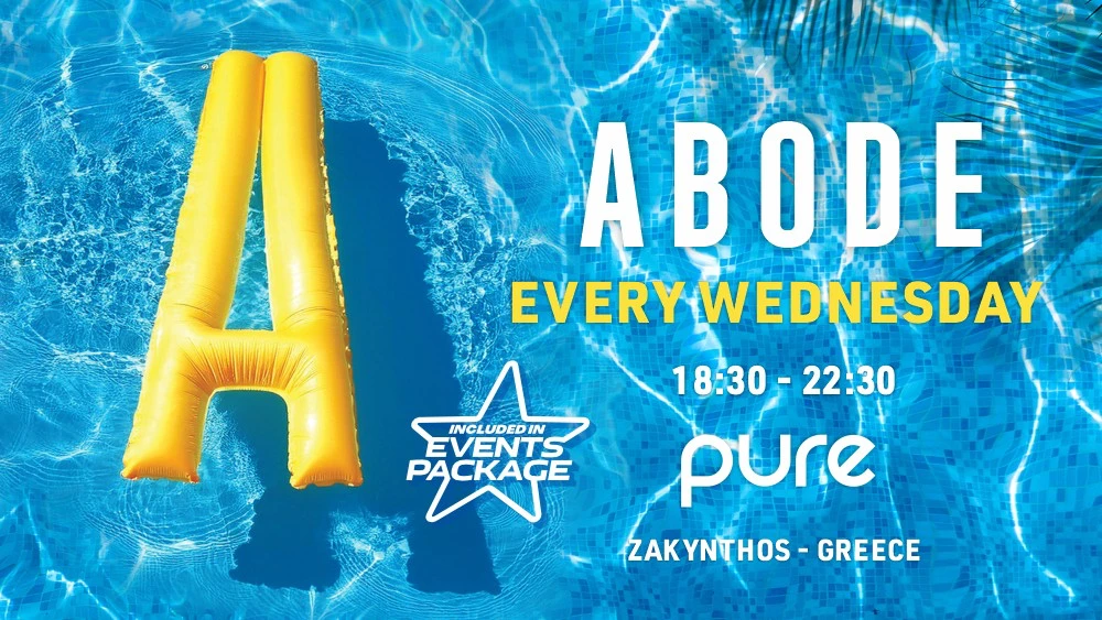 Abode event Poster included blog